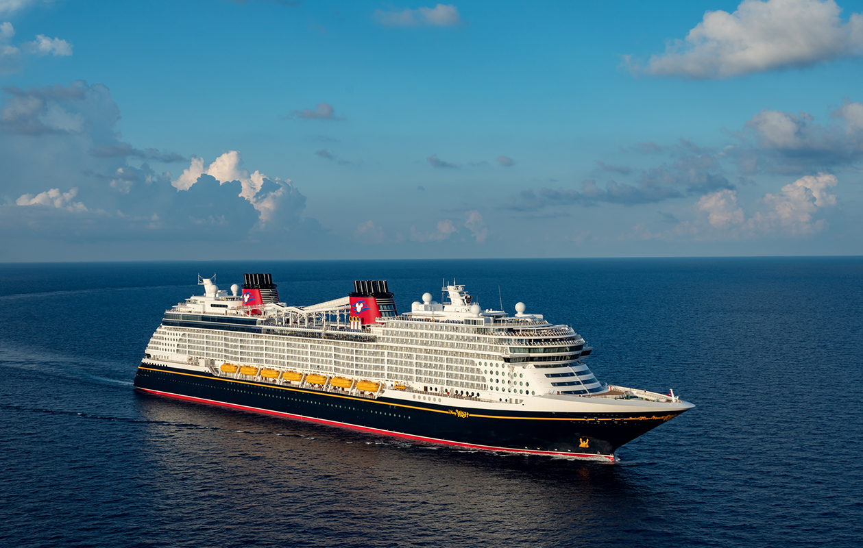 Disney Wish at sea
